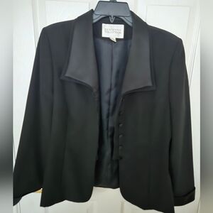 EXECUTIVE COLLECTION ,womens blazer, Black, Size 14P